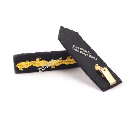 Military Uniform Collar Gorget Patch