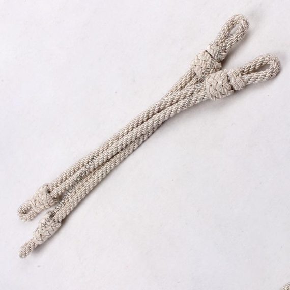 Silver Bullion Wire Cap Cord