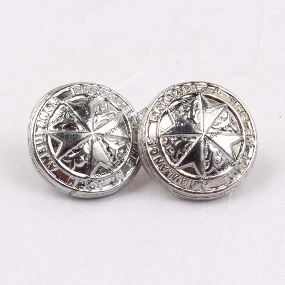 St John Ambulance Brigade Button