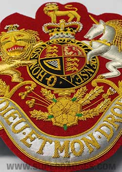hand embroidered badges